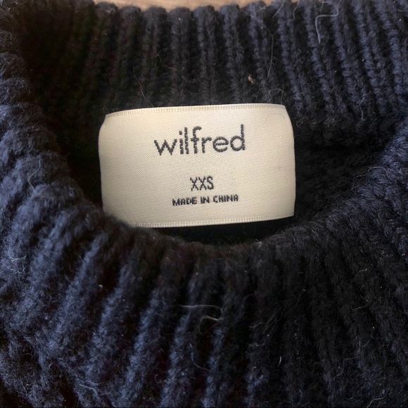 *SOLD* Wilfred mock neck sweater (XXS) - Picture 3 of 3